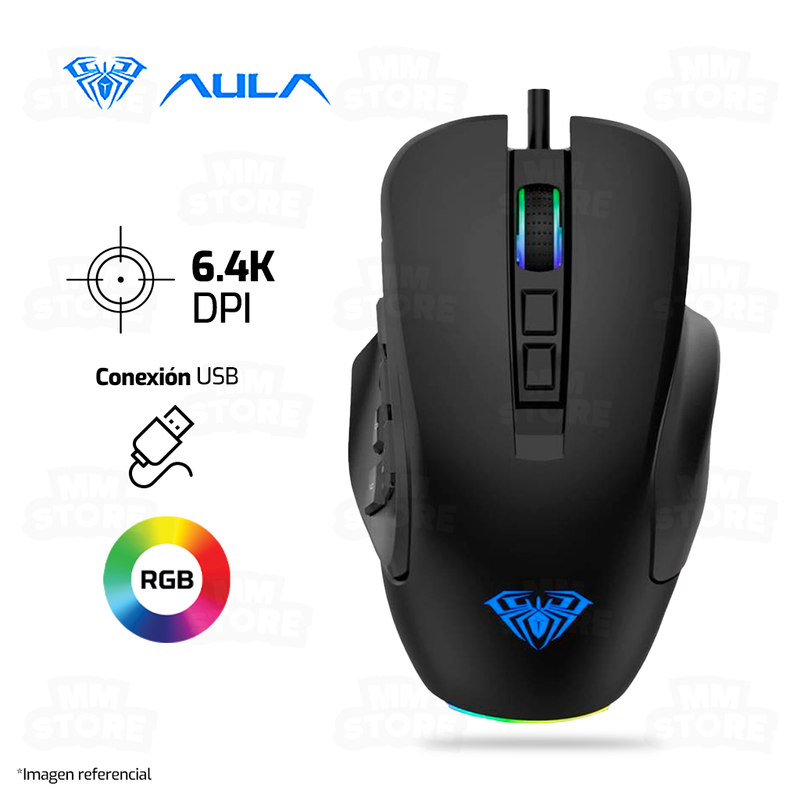 MOUSE AULA H510 | 10,000 DPI | RGB