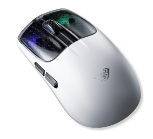 MOUSE AULA SC560 | INALAMBRICO - BLUETOOTH | 10,000 DPI | NEGRO-BLANCO