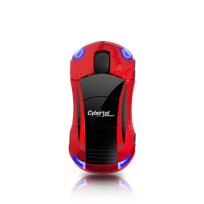 MOUSE CYEBRTEL CARRERAS S-CYB M301S | INALAMBRICO | 1,000 DPI | ROJO