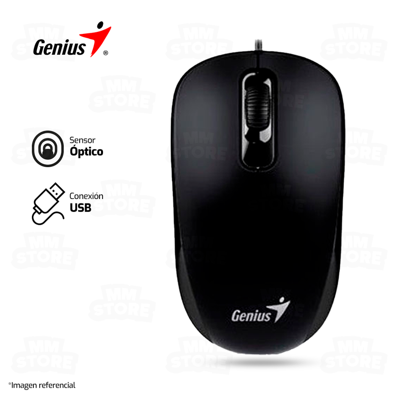 MOUSE GENIUS DX-110 | 1,000 DPI | NEGRO