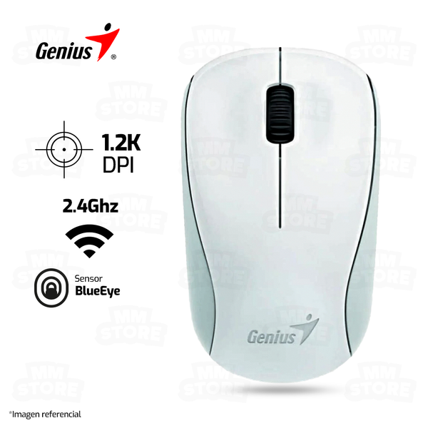 MOUSE GENIUS NX-7000 | INALAMBRICO | 1,000 DPI | BLANCO