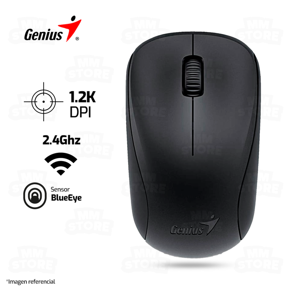 MOUSE GENIUS NX-7000 | INALAMBRICO | 1,000 DPI | NEGRO