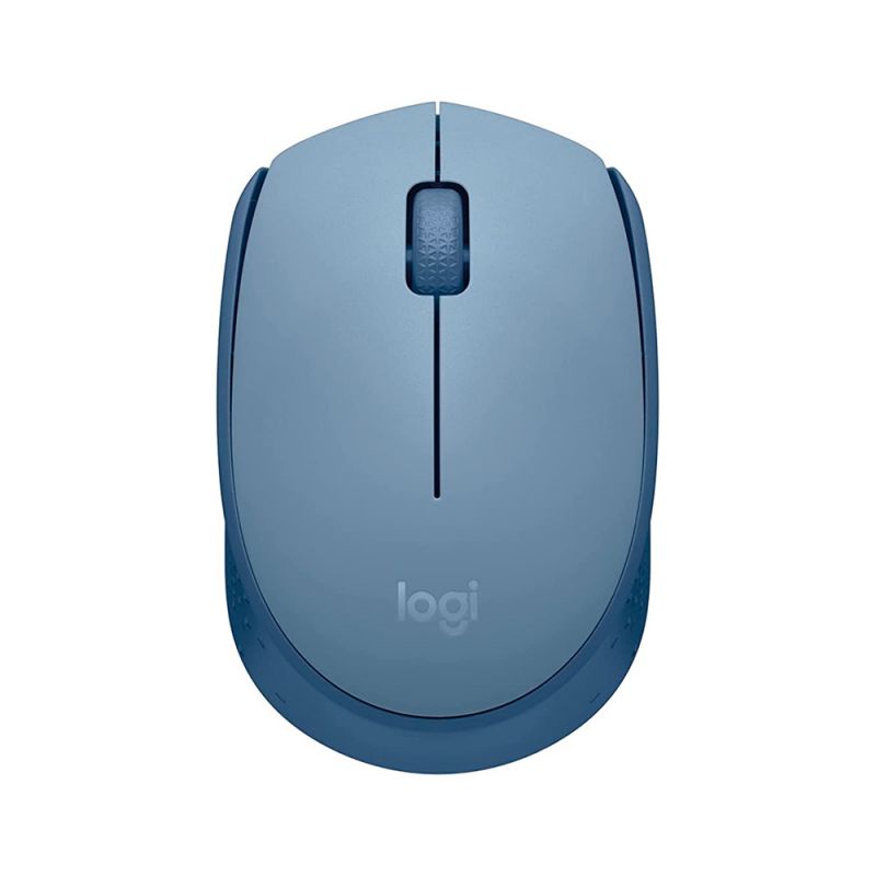 MOUSE LOGITECH M170 | INALAMBRICO | 1,000 DPI | GRIS-AZULADO