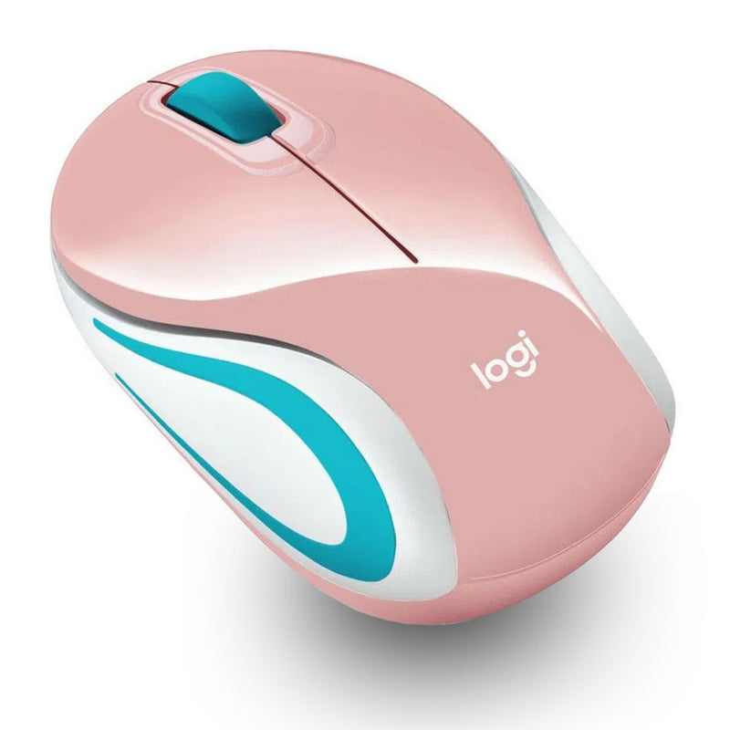 MOUSE LOGITECH M187 | INALAMBRICO | 1,000 DPI | ROSADO