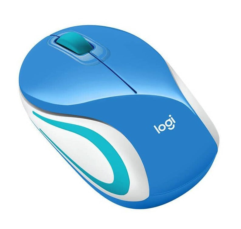 MOUSE LOGITECH M187 | INALAMBRICO | 1,000 DPI | AZUL