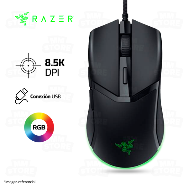 MOUSE RAZER COBRA | 8,500 DPI | RGB | NEGRO