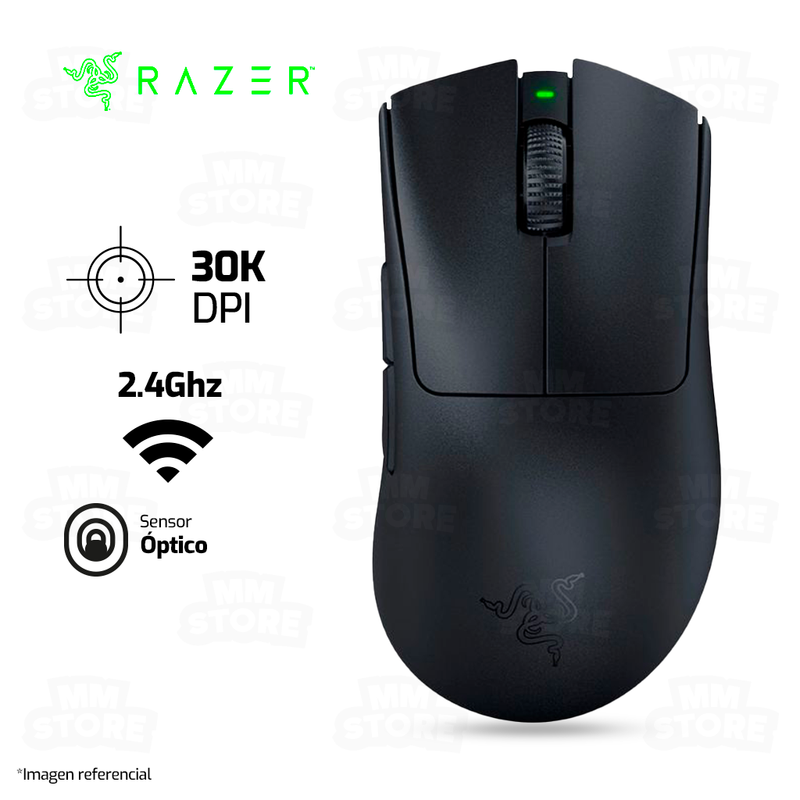 MOUSE RAZER DEATHADDER V3 PRO | INALAMBRICO | 30,000 DPI | NEGRO