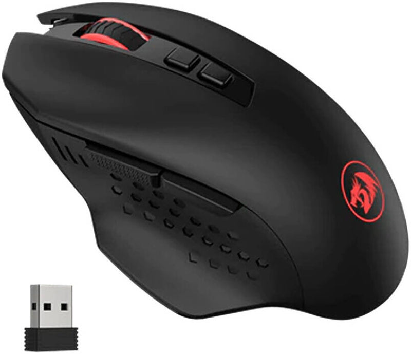 MOUSE REDRAGON GAINER M656 | INALAMBRICO | 4,000 DPI | RGB | NEGRO