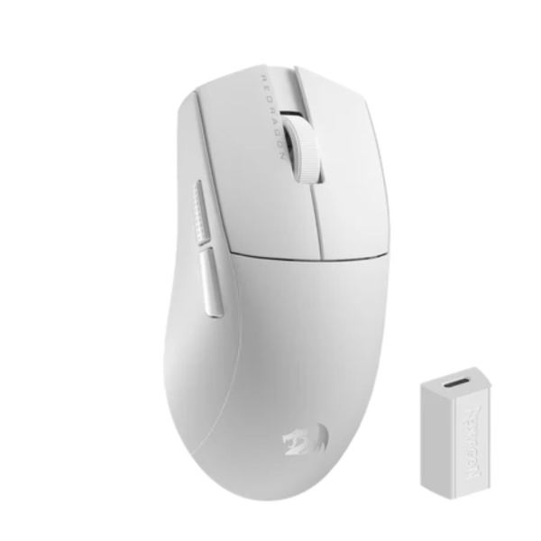 MOUSE REDRAGON K1NG PRO (1K HZ) | INALAMBRICO | 26,000 DPI | BLANCO