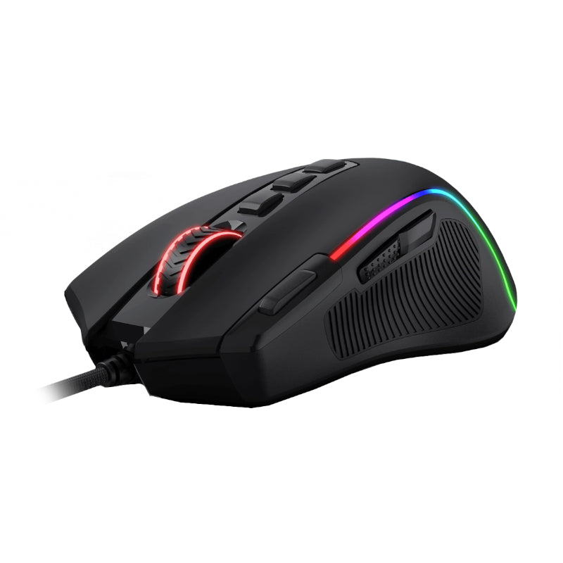 MOUSE REDRAGON PREDATOR M612 | CABLEADO | 8,000 DPI | RGB | NEGRO