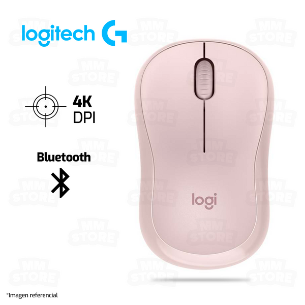 MOUSE LOGITECH M240 SILENT | BLUETOOTH | 4,000 DPI | ROSADO