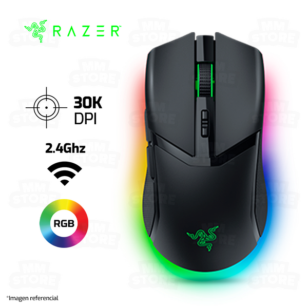 MOUSE RAZER COBRA PRO 30K | INALAMBRICO | 30.000 DPI | NEGRO