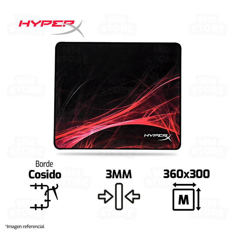 MOUSEPAD HYPERX FURY S SPEED | M | 360 X 300 X 3MM