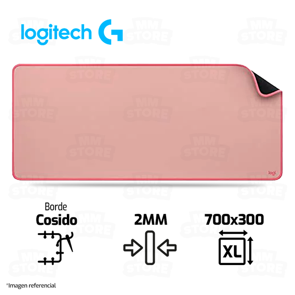 MOUSEPAD LOGITECH DESKPAD | XL | 700 X 300 X 2MM | ROSADO