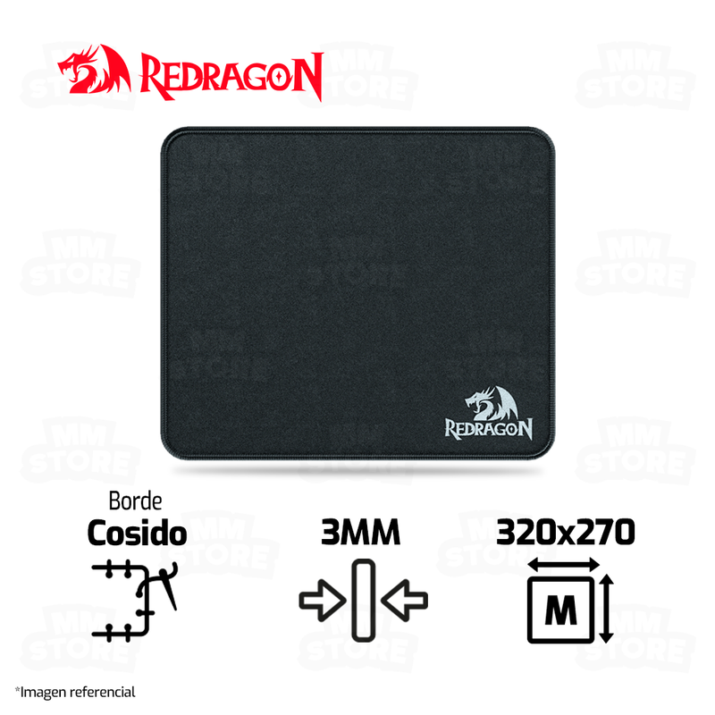 MOUSEPAD REDRAGON FLICK | M | 320 X 270 X 3MM