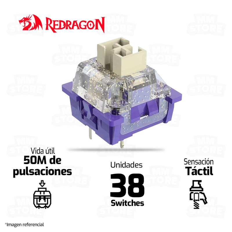 SWITCH REDRAGON PANDA | A113-HP1