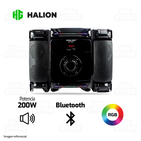 PARLANTE 2.1 HALION RUFFO HA-K80 | 200W | RGB