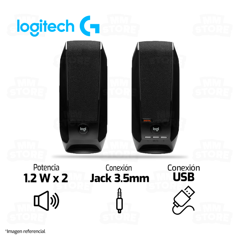 PARLANTE LOGITECH S150 | 3.5MM | USB