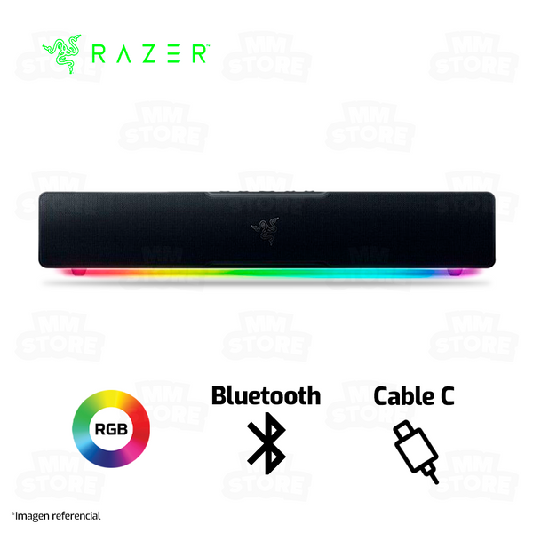 PARLANTE 2.0 RAZER LEVIATHAN V2 X SOUND BAR | BLUETOOTH- CABLE C | RGB