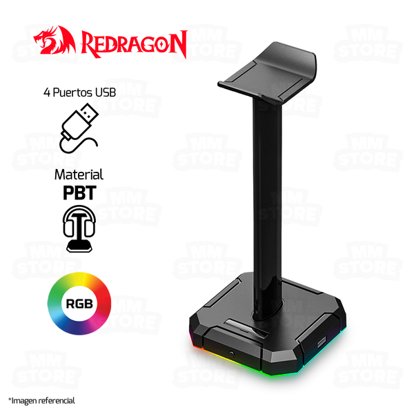 SOPORTE AUDIFONO REDRAGON SCEPTER PRO HA300 | RGB