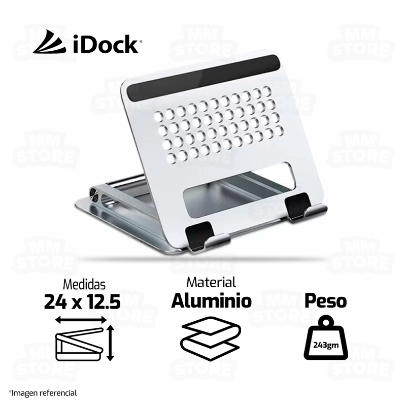 SOPORTE PARA TABLET IDOCK LEXUS I40 | ALUMINIO