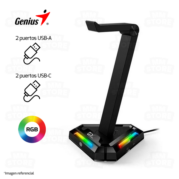 SOPORTE AUDIFONO GENIUS GX-UH100 | RGB