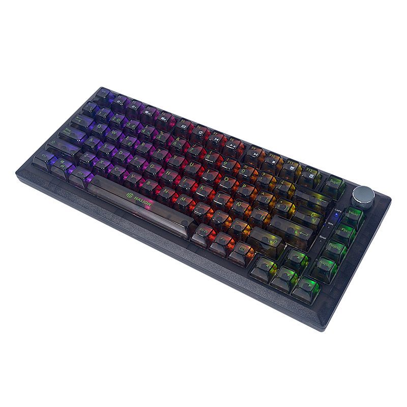 TECLADO HALION GASKET HA-K751 | MECANICO | SW-BLUE | RGB