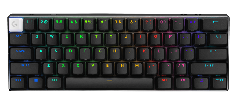 TECLADO LOGITECH GPRO X 60 | MECANICO | SW-GX OPTICAL TACTILE | RGB | NEGRO