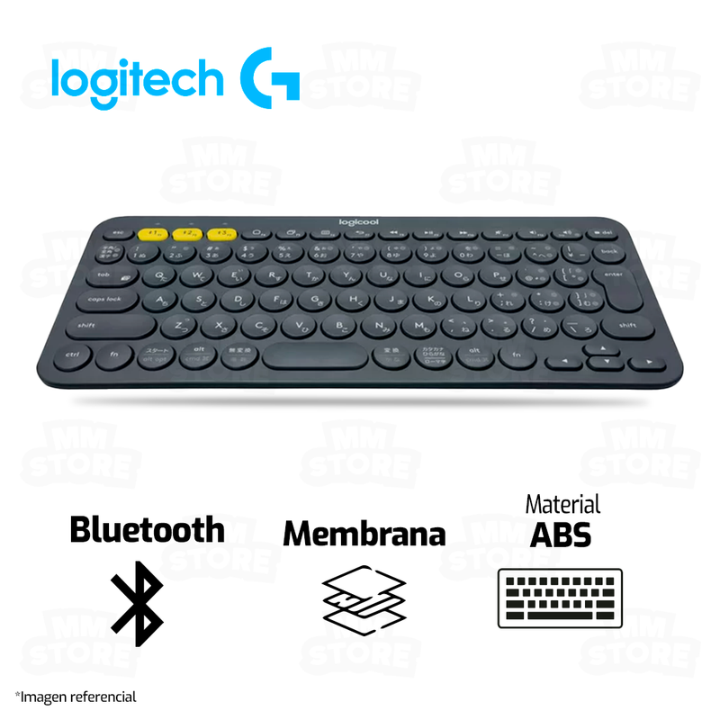 TECLADO LOGITECH K380 | BLUETOOTH | MEMBRANA | NEGRO