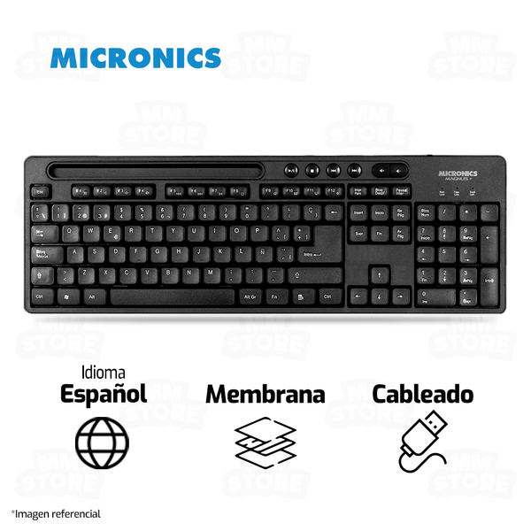 TECLADO MICRONICS MAGNUS+ - MIC K734 | MEMBRANA