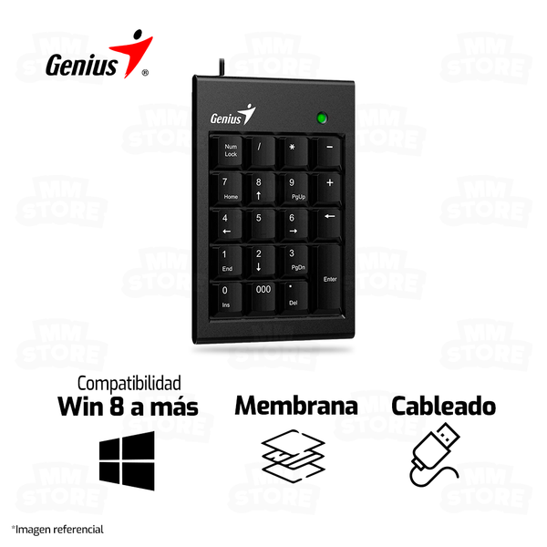 TECLADO NUMERICO GENIUS NUMPAD 100