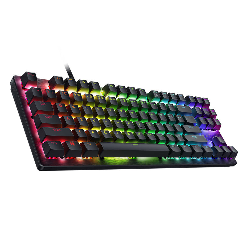 TECLADO RAZER HUNTSMAN V3 X TENKEYLESS | ESPAÑOL | MECANICO | SW-PURPLE | RGB | NEGRO