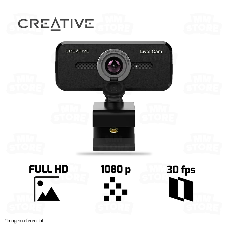 WEBCAM CREATIVE LIVE CAM V2 | FULL HD | 1080p | 30fps