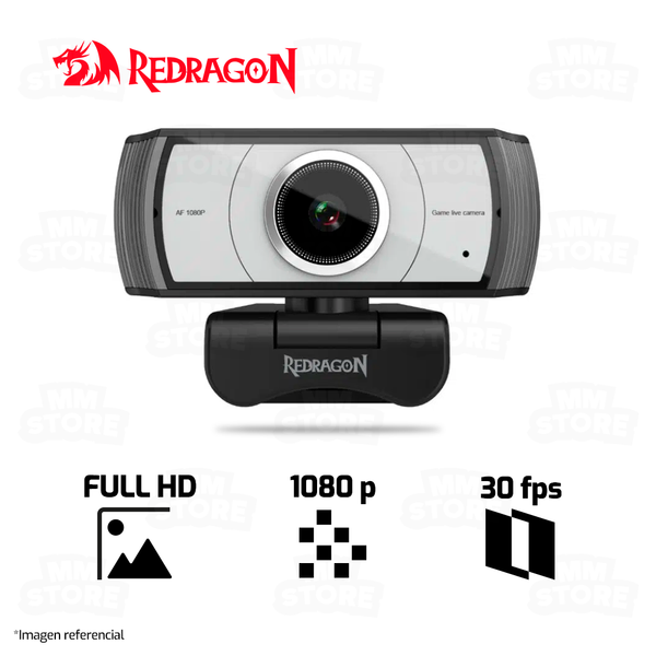 WEBCAM REDRAGON APEX GW900 | FULL HD | 1080p | 30fps