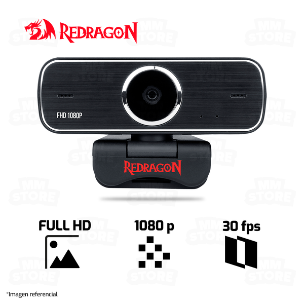 WEBCAM REDRAGON HITMAN GW800 | FULL HD | 1080p | 30fps