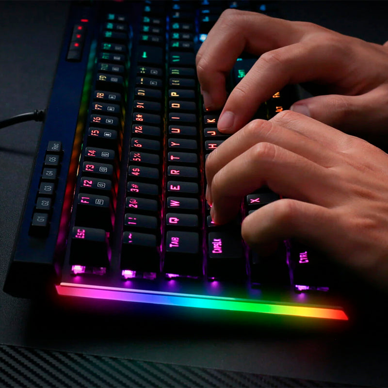 TECLADO REDRAGON VATA PRO K580PRO | OPTOMECANICO | SW-BROWN | RGB