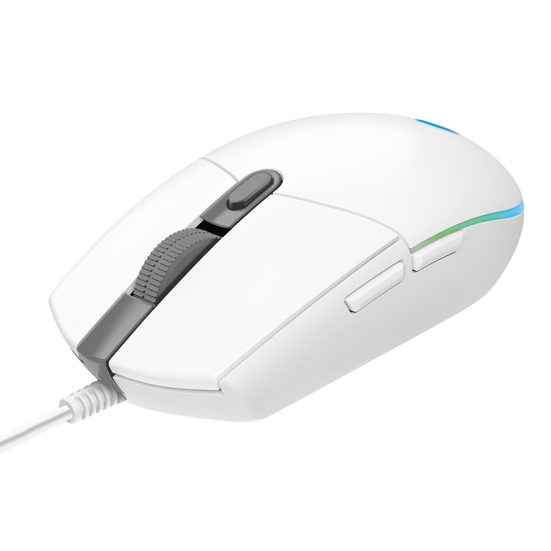 MOUSE LOGITECH G203 LIGHTSYNC | 8,000 DPI | RGB | BLANCO