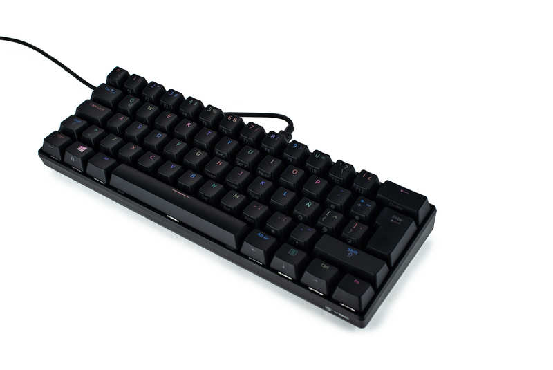 TECLADO VSG MINTAKA | MECANICO | SW-BLUE | RGB | NEGRO