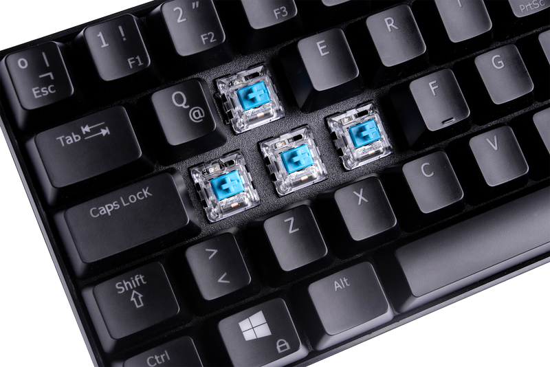 TECLADO VSG MINTAKA | MECANICO | SW-BLUE | RGB | NEGRO