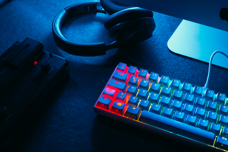 TECLADO VSG MINTAKA | MECANICO | SW-BROWN | RGB | BLANCO