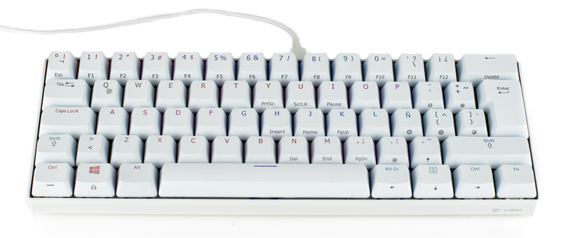 TECLADO VSG MINTAKA | MECANICO | SW-BROWN | RGB | BLANCO