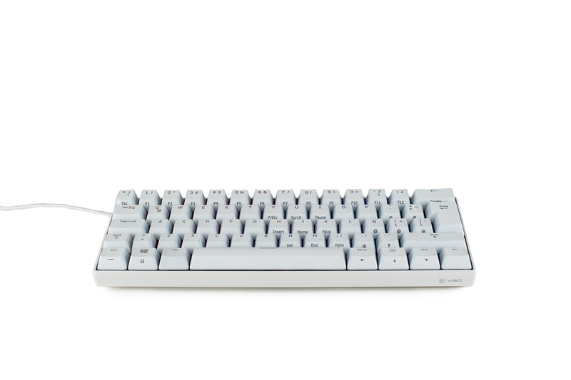 TECLADO VSG MINTAKA | MECANICO | SW-BLUE | RGB | BLANCO