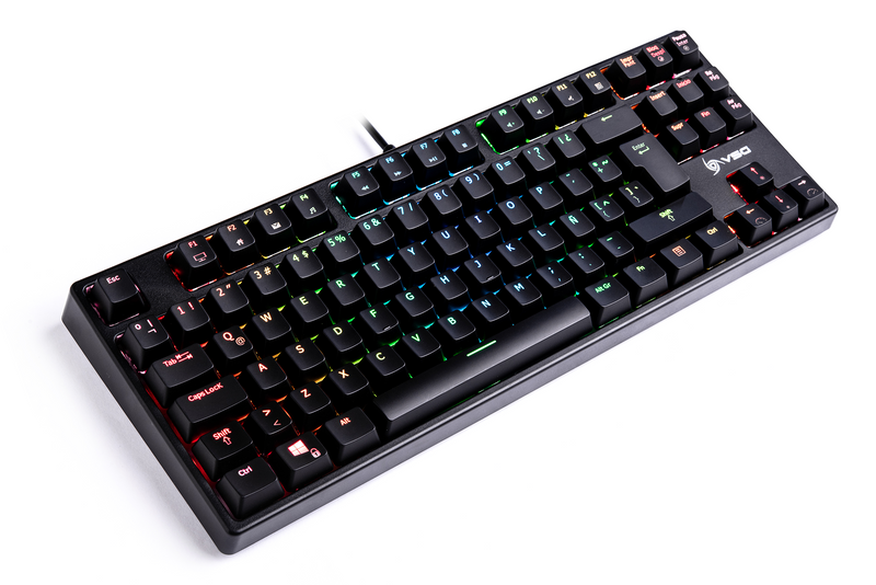 TECLADO VSG ALNITAK | MECANICO | SW-RED | RGB | NEGRO