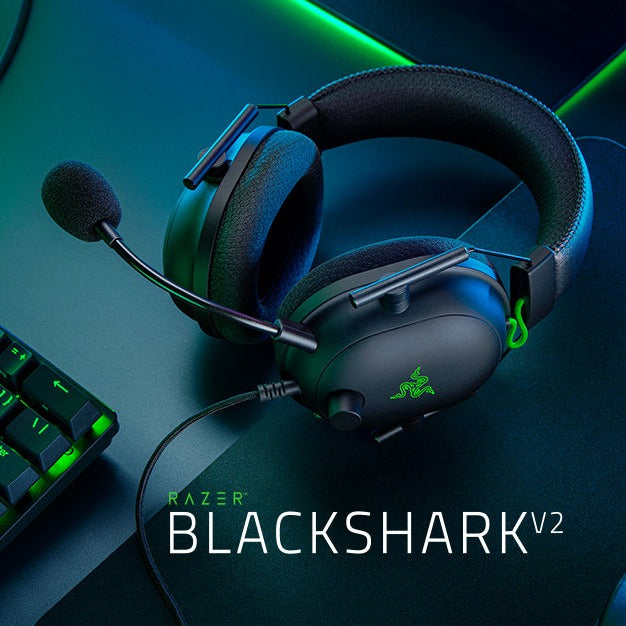 AUDIFONO RAZER BLACKSHARK V2 X | 3.5MM | 7.1 | NEGRO