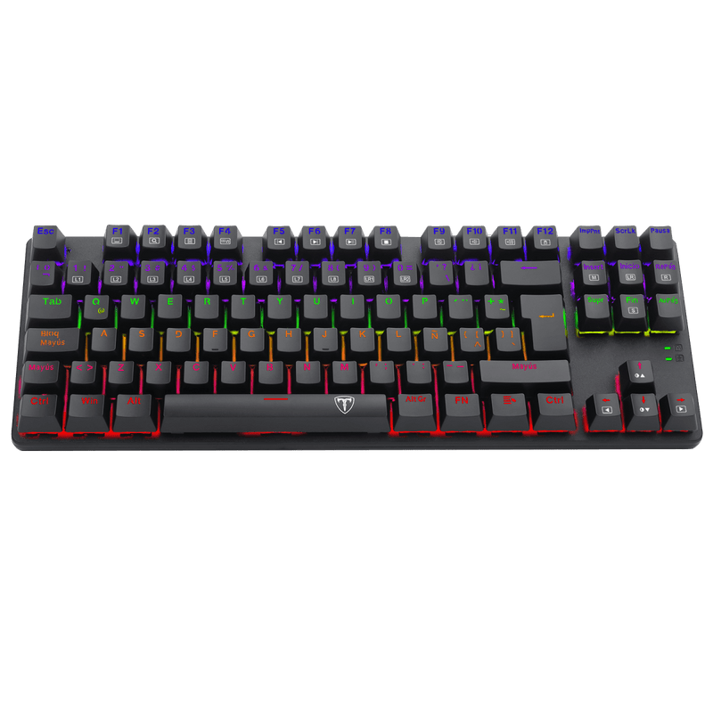 TECLADO T-DAGGER BORA T-TGK-313 | MECANICO | SW-BLUE | RAINBOW | NEGRO