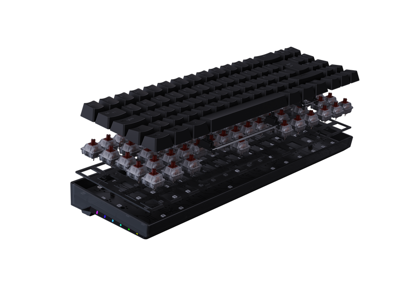 BASE DE TECLADO VSG BELLATRIX | MECANICO | NEGRO