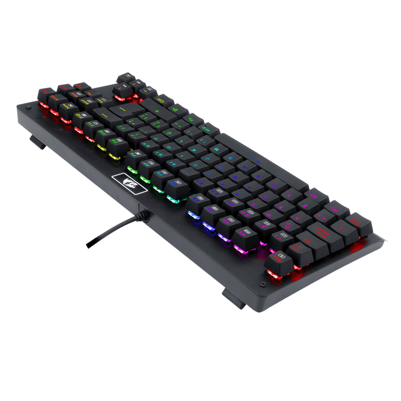 TECLADO REDRAGON DARK AVENGER K568 SW-RED + MOUSE REDRAGON K1NG M724 CABLEADO NEGRO