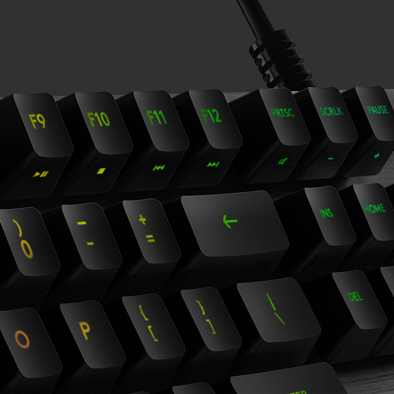 TECLADO LOGITECH G513 CARBON | MECANICO | SW-GX BROWN | RGB