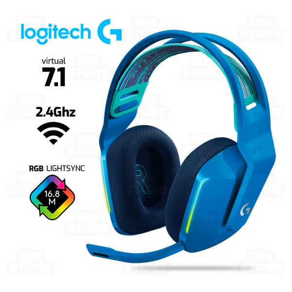 AUDIFONO LOGITECH G733 | INALAMBRICO | RGB | AZUL