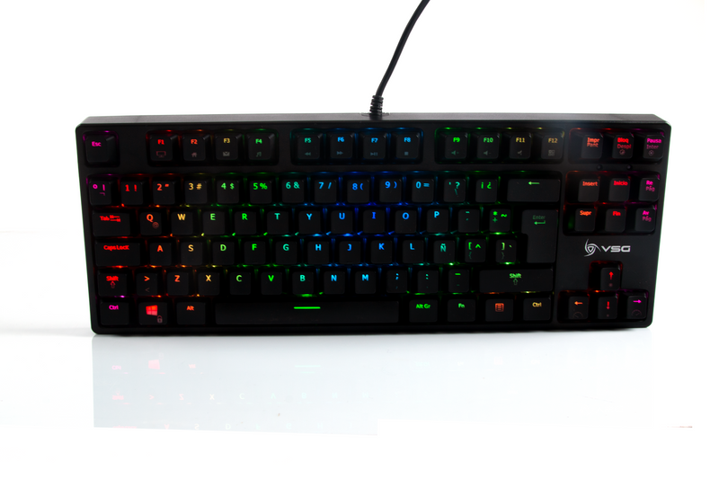 TECLADO VSG ALNITAK | MECANICO | SW-BROWN | RGB | NEGRO